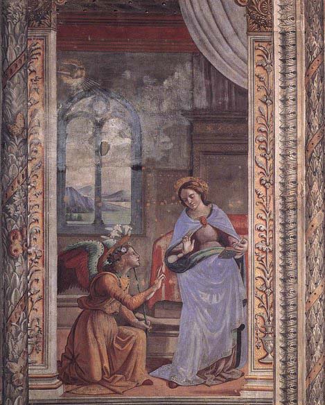 Domenico Ghirlandaio Annunciation